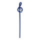 Bleistift Violinschlüssel / Notenschlüssel (blau)