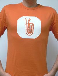 T-Shirt - Tuba orange S