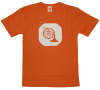 T-Shirt - Horn orange M