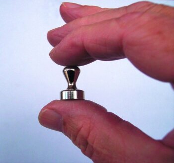 Mini Noten Magnet (gold)