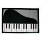 Fußmatte mit Klaviermotiv