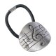 Haarband Violinschlüssel / Notenschlüssel mit Swarovski-Steinen