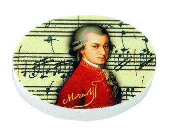 Radiergummi Mozart (10-Stück-Packung)