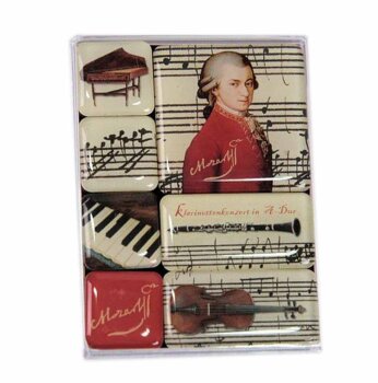Magnete-Set Mozart (7-Stück-Packung)