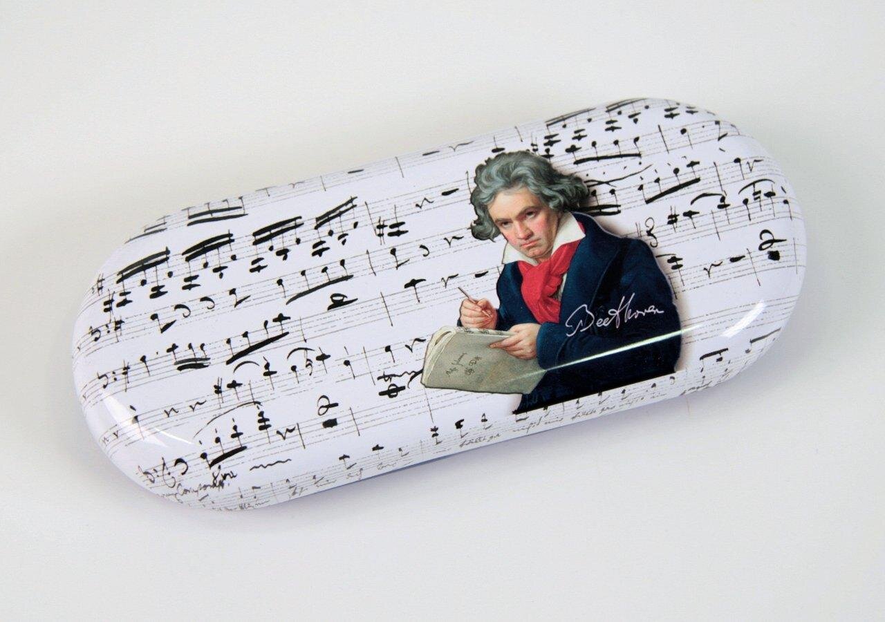 Brillenetui aus Metall Beethoven - Geschenke für Musiker - Originelle, 7,90  €