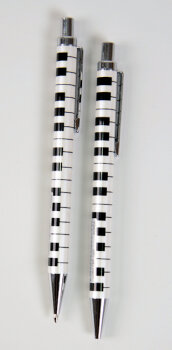 Kugelschreiber Keyboard mit Metalldrücker (10-Stück-Packung)