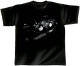 T-Shirt schwarz Astro Amp M
