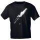 T-Shirt schwarz Querflöte XXL
