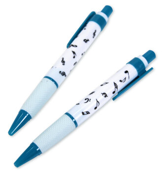 Kugelschreiber mit Griffmulde Notenmix (10 Stück Packung) 