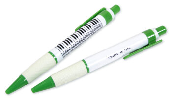 Kugelschreiber mit Griffmulde Tastatur (10 Stück Packung) 