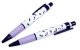 Kugelschreiber mit Griffmulde Notenmix (10 Stück Packung)  Violett