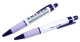 Kugelschreiber mit Griffmulde Tastatur (10 Stück Packung)  Violett