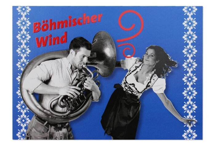 Postkarte "Böhmischer Wind"