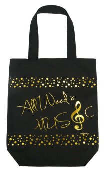 Shopper "All I need is Music"
