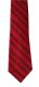Krawatte Notenlinien rot/schwarz