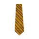 Krawatte Notenlinien gelb