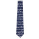 Krawatte Klassik blau
