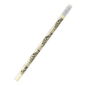 Bleistift Notenzeilen Jumbo (10er-Set) creme