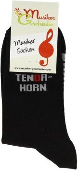 Musik-Socken Tenorhorn 35-38