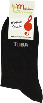 Musik-Socken Tuba 39-42