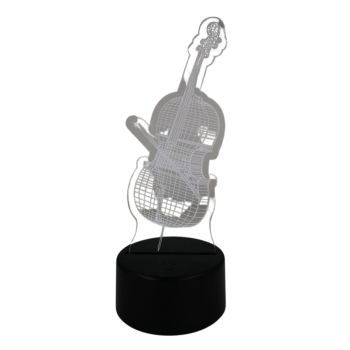 Lampe Instrument 3D Cello