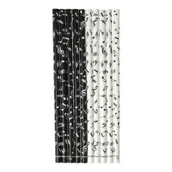 Bleistift Notenmix schwarz-weiß 10er-Set